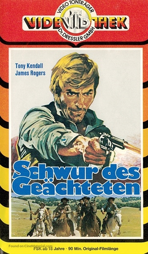 Rimase uno solo e fu la morte per tutti! - German VHS movie cover