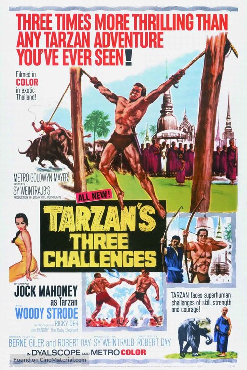 Tarzan&#039;s Three Challenges - Movie Poster