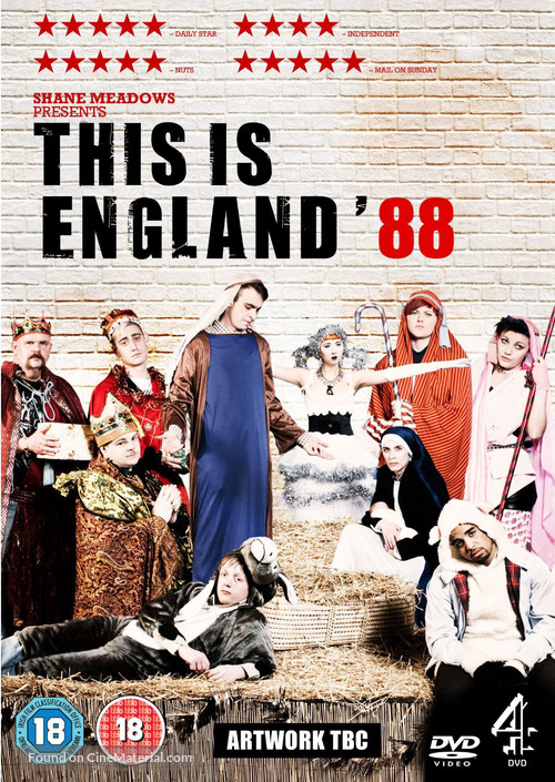 &quot;This Is England &#039;88&quot; - British DVD movie cover