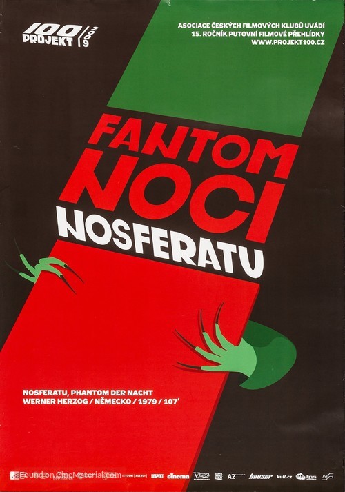 Nosferatu: Phantom der Nacht - Czech Re-release movie poster