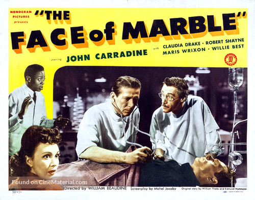 The Face of Marble - Movie Poster