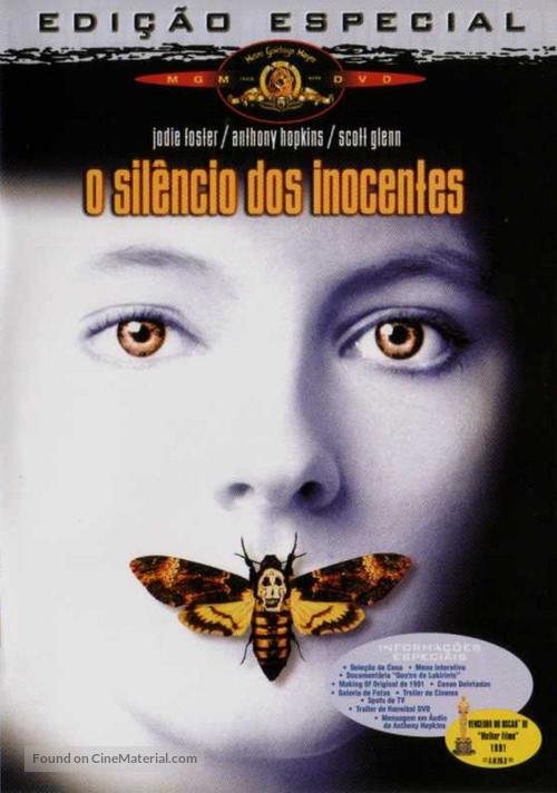 The Silence Of The Lambs - Brazilian DVD movie cover