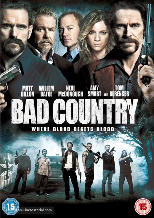 Bad Country - British DVD movie cover