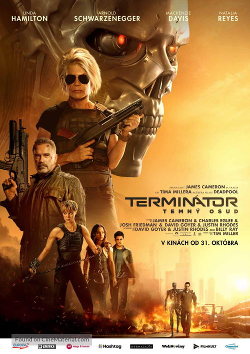 Terminator: Dark Fate - Slovak Movie Poster