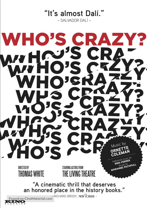 Who&#039;s Crazy? - DVD movie cover