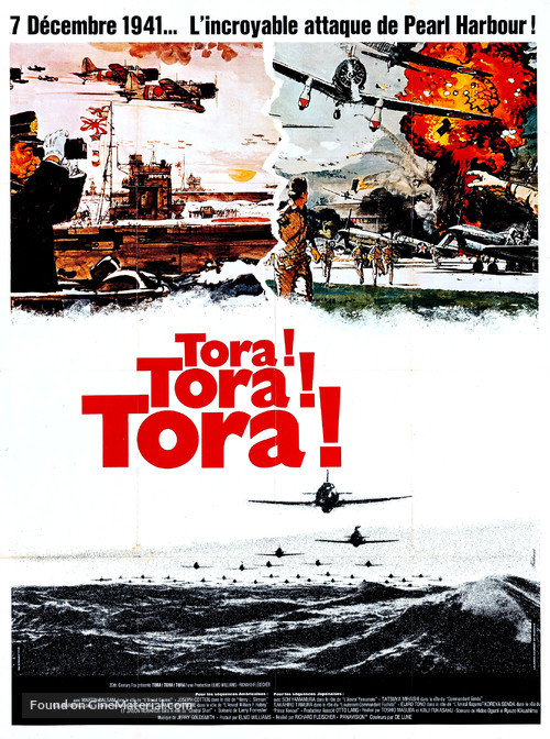 Tora! Tora! Tora! - French Movie Poster