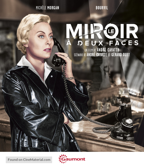 Le miroir &agrave; deux faces - French Blu-Ray movie cover