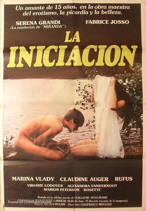 L&#039;iniziazione - Spanish Movie Poster