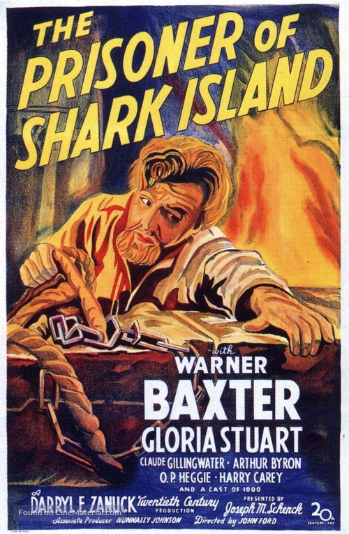 The Prisoner of Shark Island - Movie Poster