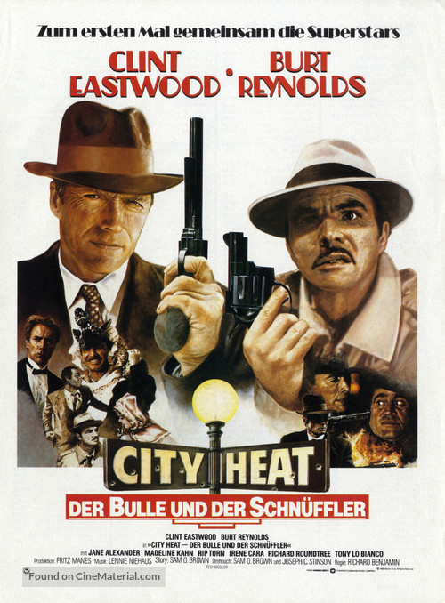 City Heat - German Movie Poster