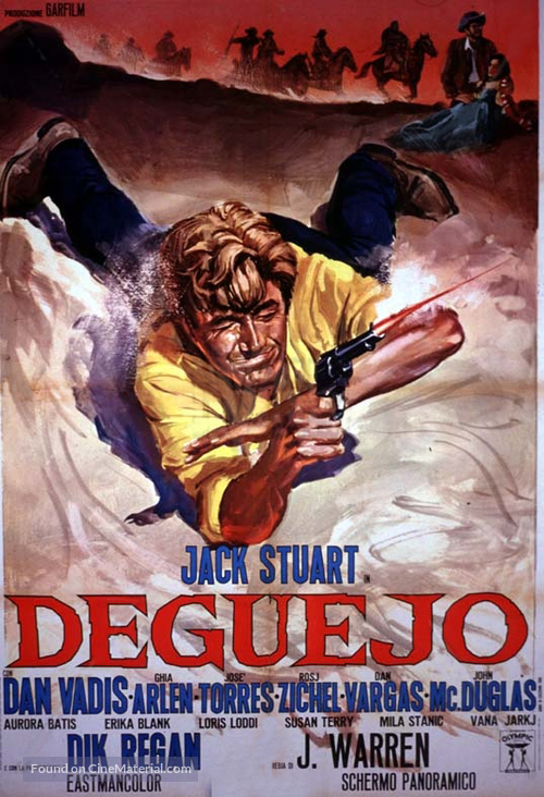 Degueyo - Italian Movie Poster