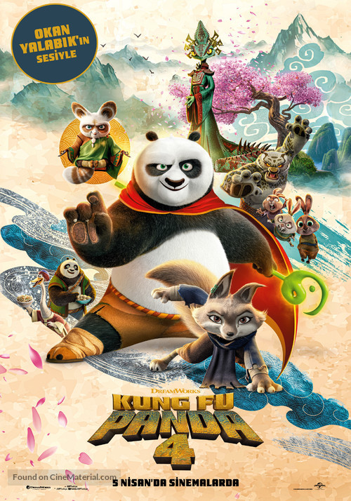 Kung Fu Panda 4 - Turkish Movie Poster