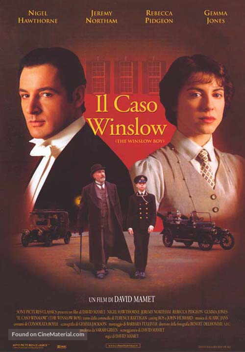 The Winslow Boy - Italian Movie Poster
