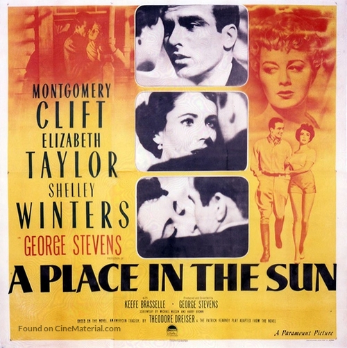 A Place in the Sun - Movie Poster