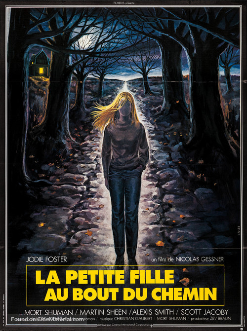 The Little Girl Who Lives Down the Lane - French Movie Poster