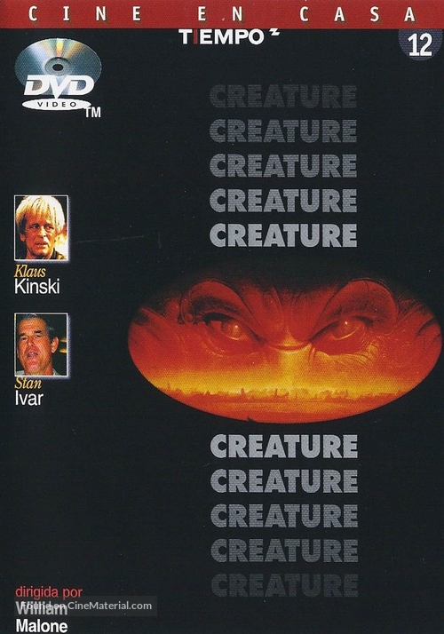 Creature - Spanish DVD movie cover