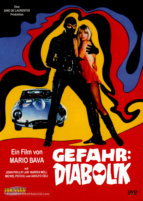 Diabolik - German DVD movie cover