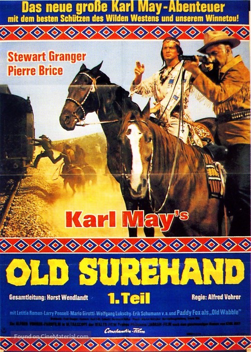 Old Surehand - German Movie Poster