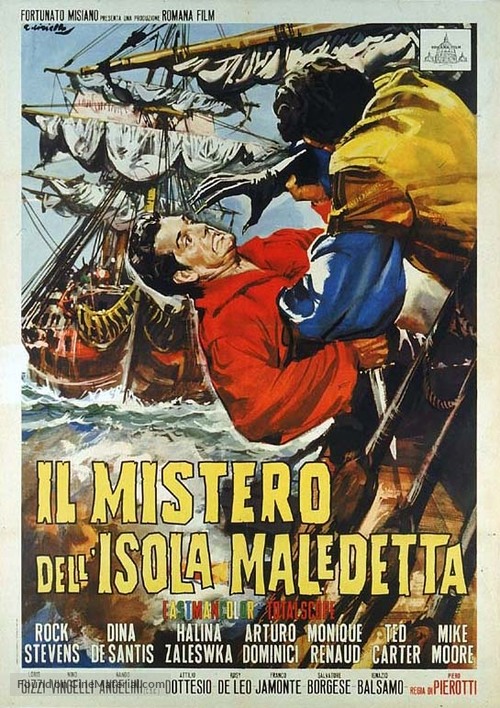 Il mistero dell&#039;isola maledetta - Italian Movie Poster