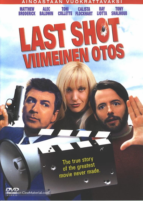 The Last Shot - Finnish DVD movie cover