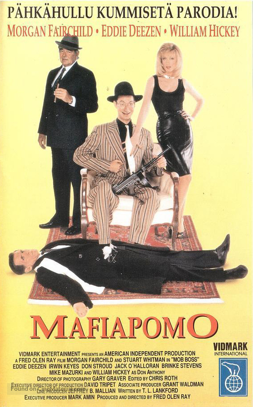 Mob Boss - Finnish VHS movie cover