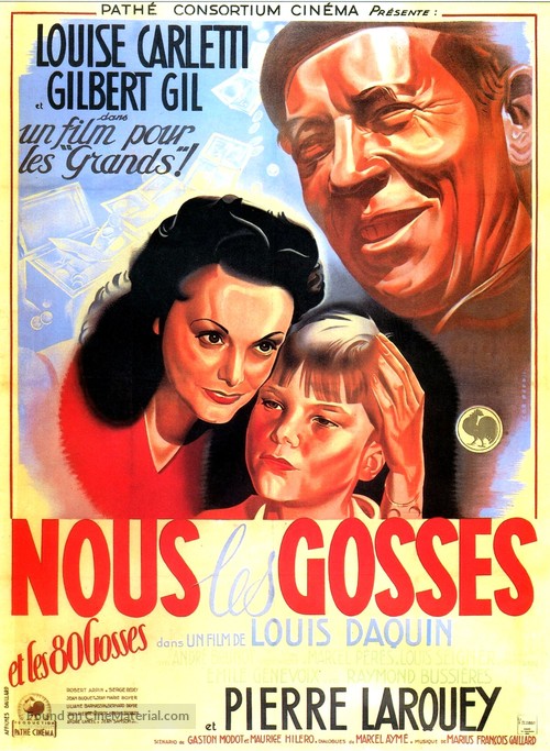 Nous les gosses - French Movie Poster
