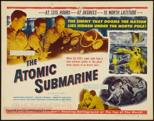 The Atomic Submarine - Movie Poster