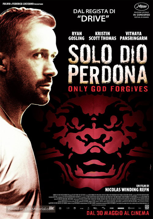 Only God Forgives - Italian Movie Poster