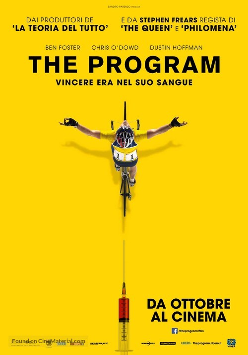 The Program - Italian Movie Poster