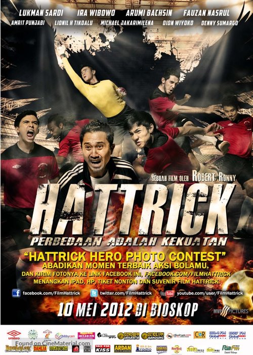 Hattrick - Indonesian Movie Poster