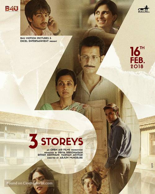 3 Storeys - Indian Movie Poster