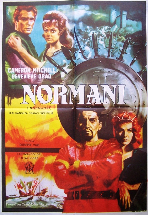 I normanni - Yugoslav Movie Poster