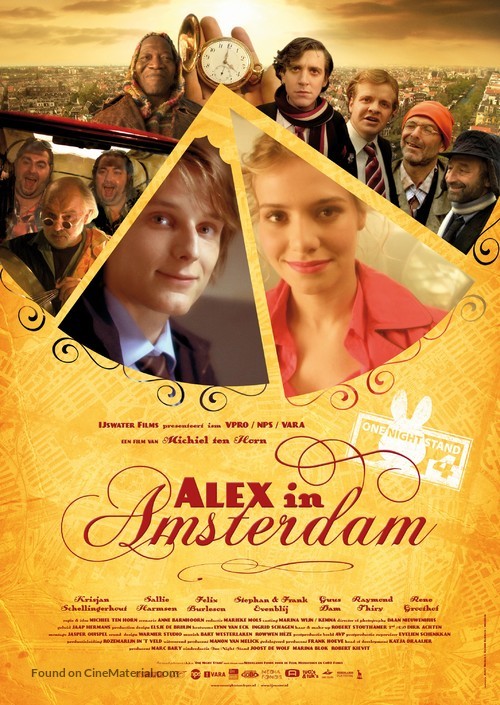 Alex in Amsterdam - Dutch Movie Poster