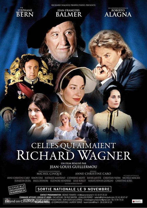 Celles qui aimaient Richard Wagner - French Movie Poster