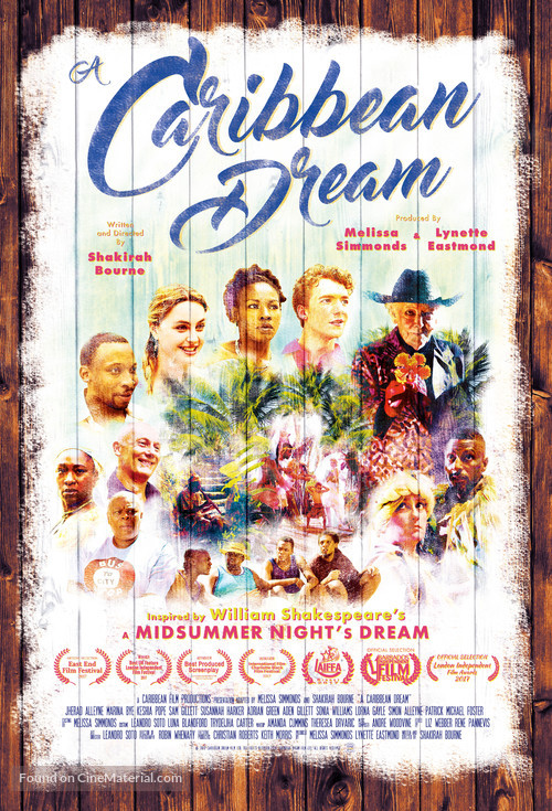 A Caribbean Dream - British Movie Poster