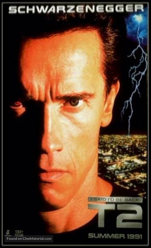 Terminator 2: Judgment Day - Video release movie poster