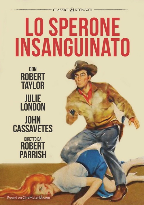 Saddle the Wind - Italian DVD movie cover