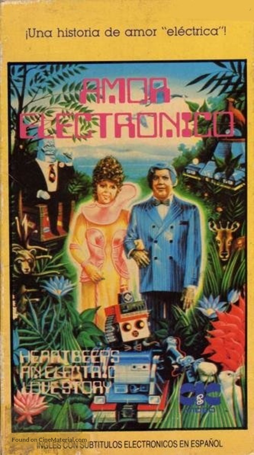 Heartbeeps - Argentinian VHS movie cover
