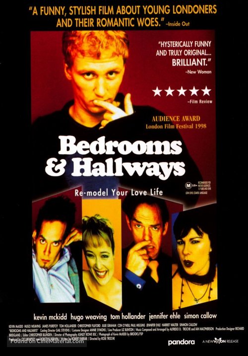 Bedrooms and Hallways - Australian DVD movie cover