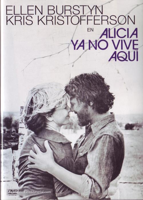 Alice Doesn&#039;t Live Here Anymore - Spanish DVD movie cover