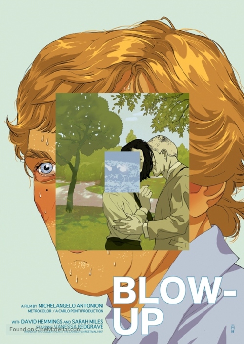 Blowup - Homage movie poster