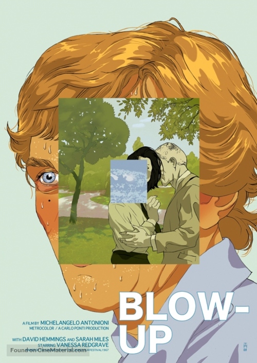 Blowup - Homage movie poster