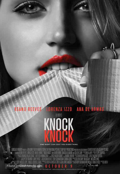 Knock Knock - Canadian Movie Poster