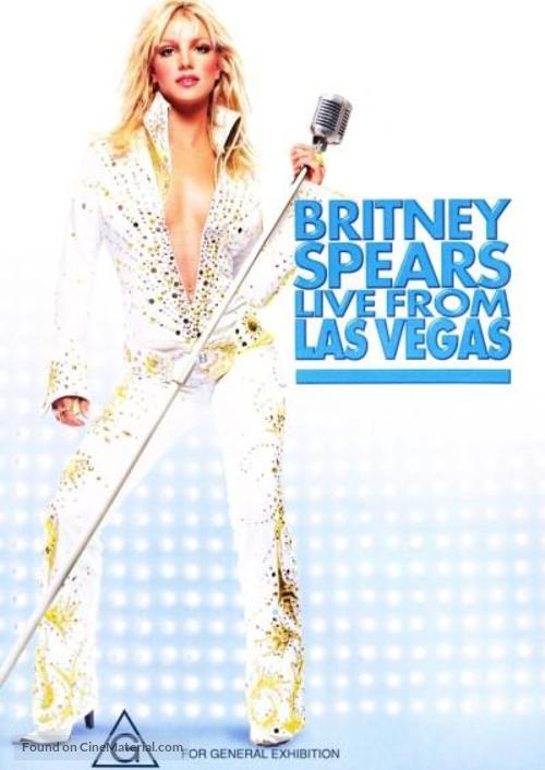 Britney Spears Live from Las Vegas - Australian DVD movie cover