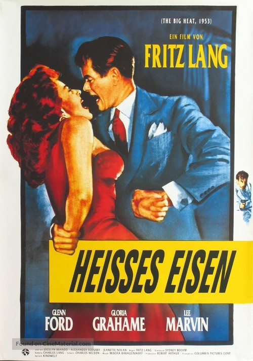The Big Heat - German Movie Poster