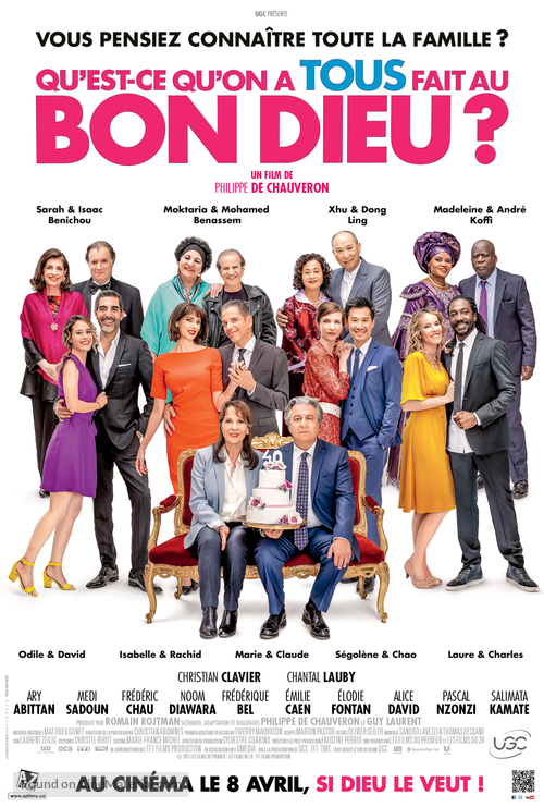 Qu&#039;est-ce qu&#039;on a tous fait au Bon Dieu? - Canadian Movie Poster