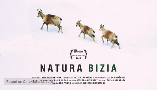 Natura Bizia - Spanish Movie Poster