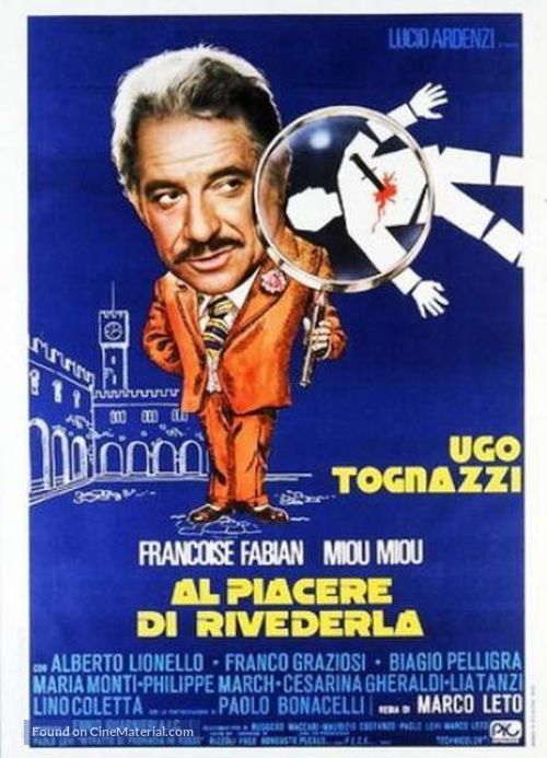 Al piacere di rivederla - Italian Movie Poster