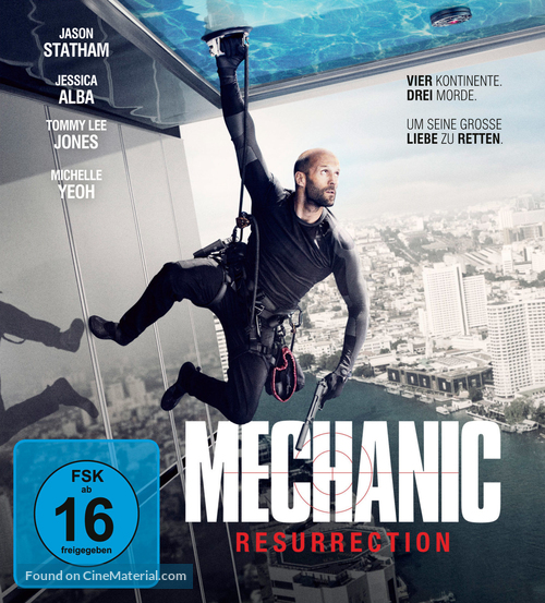 Mechanic: Resurrection - German Movie Cover