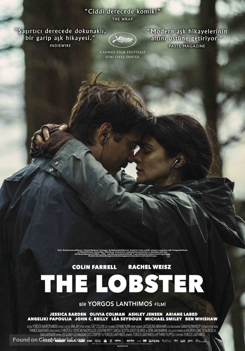 The Lobster - Turkish Movie Poster